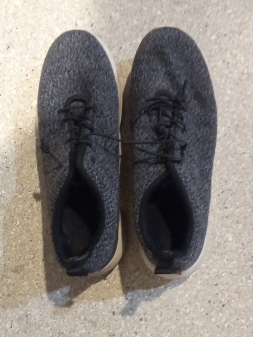 #808 "Woolloomooloo" Men's Gray Wool Casual Sneakers - Lightweight Everyday Shoe